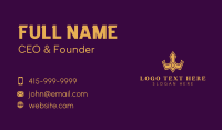 King Royalty Crown Business Card