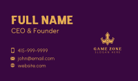 King Royalty Crown Business Card Image Preview