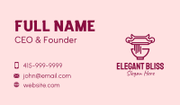 Noodle House Temple Business Card