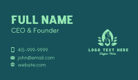 Natural Foot Spa Business Card Design