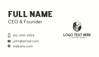 Wolf Howl Moon Business Card Design