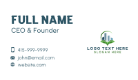 Eco Real Estate Building Business Card