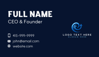 Swirl Arrow Logistics Business Card Design