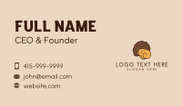 Happy Man Head Business Card