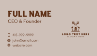 Real Estate Key Property Business Card