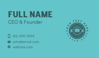 Marine Captain Hat Business Card