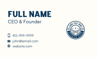 Wrench Pipe Plumber Business Card