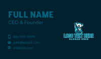 Blue Koala Mascot Business Card