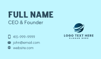 Business Globe Company Business Card