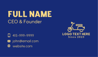 Electric Scooter Tour  Business Card