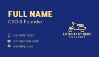 Scooter Business Card example 3
