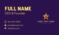 Pixel Gaming Star Business Card