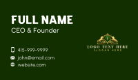 Luxury Stallion Crest Business Card