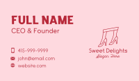 Female Singer Musician  Business Card