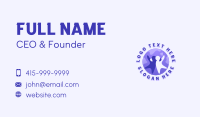 Global Support Foundation Business Card Design