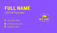 Analog Business Card example 4