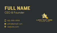 Entertainment Studio Shooting Star Business Card