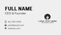 Afro Business Card example 4