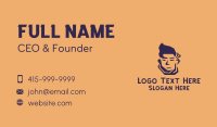 Barber Business Card example 2