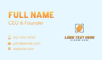 Lightning Power Electrician Business Card