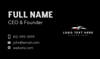 Car Coupe Garage Business Card Design