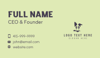 Dog Grooming Hygiene Business Card