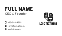 Roller Brush Business Card example 4