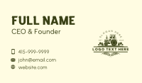 Plowing Business Card example 4
