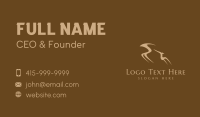 Wild Gazelle Animal Business Card