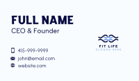 Waves Technology Firm Business Card