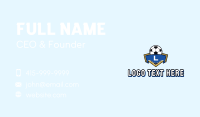 Soccer League Tournament Business Card