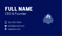 Soccer Ball Tournament Business Card