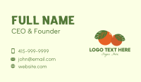 Nutritious Food Business Card example 2