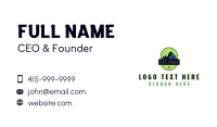 Mountain Travel Adventure Business Card