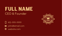 Flame Bistro Restaurant Business Card