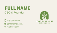 Garden Plant Hand Business Card