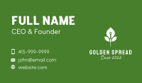 Needle Plant Acupuncture  Business Card Image Preview