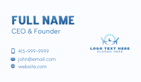 Logistics Courier Airplane Business Card