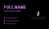 New Jersey Violet Floral Business Card