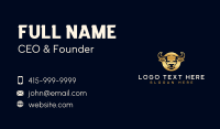 Premium Bull Horn Business Card Design