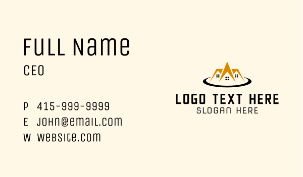 Star Real Estate Business Card Design Image Preview
