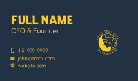 Yellow Moon Goddess  Business Card