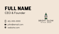 Lamp Business Card example 4