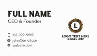 Autumn Business Card example 1