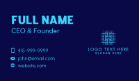 Digital Tech Sim Circuit Business Card