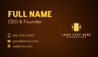 Electrical Power Outlet Business Card