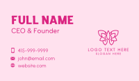 Beauty Shop Business Card example 2