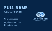 Blue Water Droplet Business Card