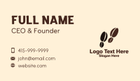 Footprint Business Card example 3