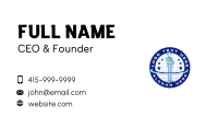 Professional Employee Suit Business Card